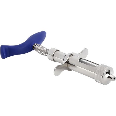 Injecteur à seringue inoculatrice continue de 3 cc pour le vaccin contre la variole chez les poulets et la volaille (1/5)