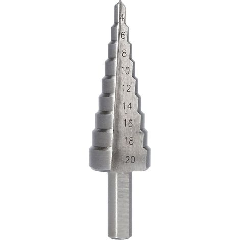 BRILLIANT TOOLS Broca escalonada Ø 4 - 20 mm - BT101927 (1/5)