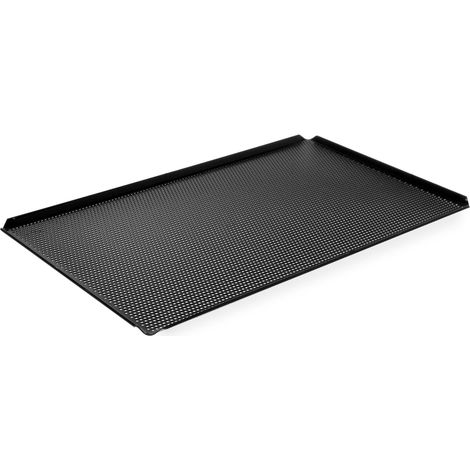 Bandeja de horno GN1/1 perforada de teflón con 4 bordes - Hendi 808405