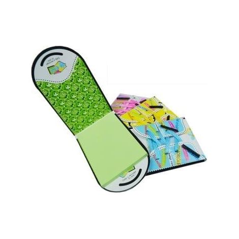 Note autoadesive a forma di scarpa 76x51mm 100 pezzi MIX