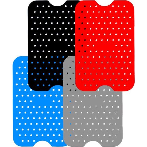Doublure Antiadhésive en Silicone pour Friteuse à Air Double Panier, Accessoire de Cuisine Réutilisable (1/5)
