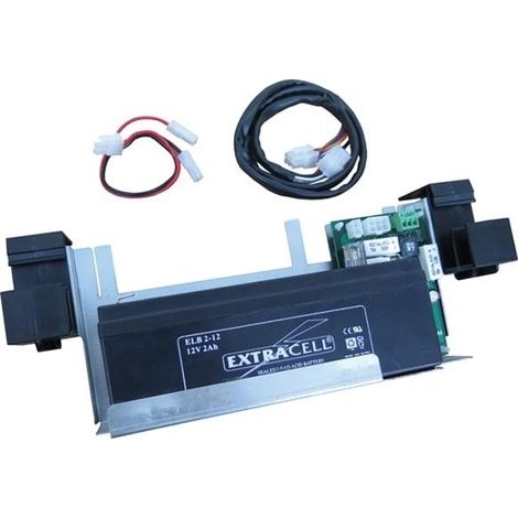 CAME kit batteria 12V/2ah anti blackout per porta automatica