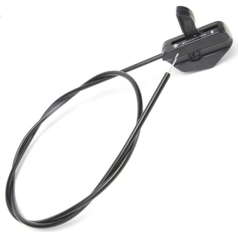 Cyclingcolors – Universeller Gashebel für Rasenmäher – 1,25 m Kabel – Robustes Kunststoff – Optimale Motorsteuerung – Kompatibel mit Rasenmähern ohne Choke (1/5)