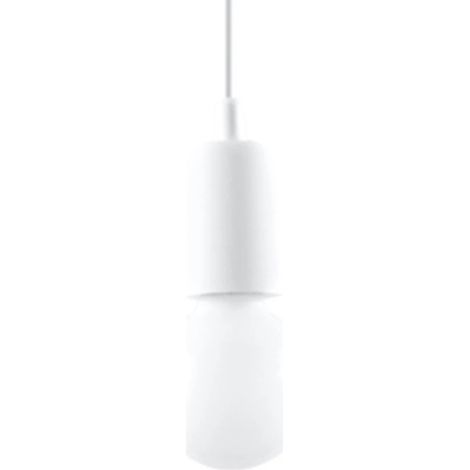 Lámpara colgante Tina blanco, 1 luz (1/5)