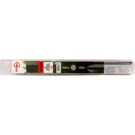 Rotary 50338 - Lame 20' x 1' - droit (5pcs/pack incl. kit de réduction) longueur 508.0mm / trou central 25.4mm