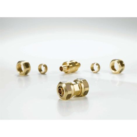Verbindungskupplung 15x1,8mm MS, für Kunststoffrohr Nr.401500 - 80403242 von Buderus (1/5)