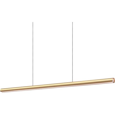 Ideal Lux Sospensione Moderna Dorica 1 luce LED integrato Rame metallo