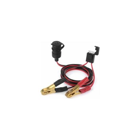 12V/24V Zigarettenanzünderbuchse (weiblich) – 61 cm Ladekabel mit Krokodilklemmen – 25A Sicherung – Kfz-Batterieanschluss (1/5)