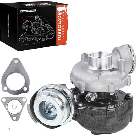 Turbocompresor, compatible con motor de 2.0L, compatible con AUDI, compatible con vehículos SEAT, incluye juntas, rendimiento mejorado. (1/5)