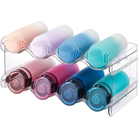 Stackable Bottle Rack - Modular, Expandable, Transparent (1/5)