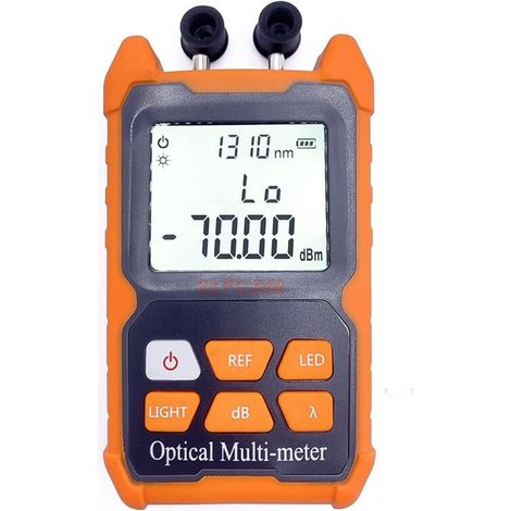 E-200 Portable Optical Multimeter Photometer with VFL, Test Range: -70 dBm to +6 dBm (1/4)