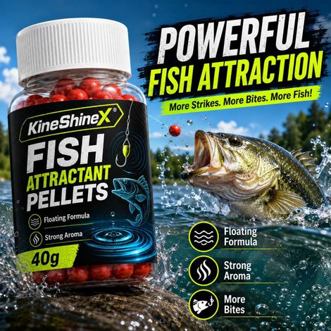 KineShineX Angelködergranulat - Grundfutter für Karpfen und Karauschen im Süßwasserangeln (1/5)