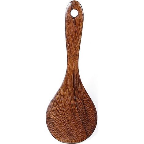 Cuillères de cuisine en bois pour la cuisine Cuillères de cuisine Ustensiles de cuisine Une variété de styles (cuillères à riz)-Fei Yu (1/5)