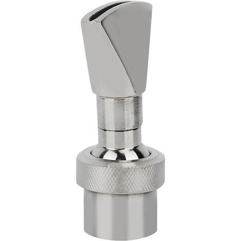 Fan Shaped Nozzle Multipurpose FNPT 6'' DN20 Garden Stainless Steel Fountain Pond Water Nozzle Fan Shape Sprinkler (1/4)