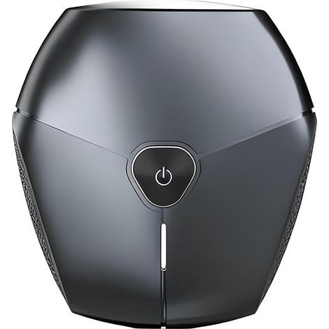 Rasoir rotatif électrique - AVIZAR - Modèle mini - 2 têtes inox - Étanche - Recharge USB
