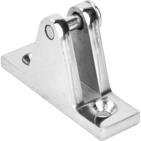 Charnière de Pont Polie Fine en Acier Inoxydable pour Bateau, Quincaillerie Marine 60x18mm (1/5)