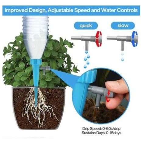 Automatisches 24-teiliges Indoor-Sprinkler-Set mit Ventilen, Tropfbewässerungssystem (1/5)