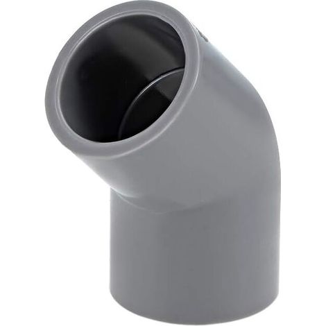 10pcs 20mm grey 45 degree elbow PVC pipe fittings