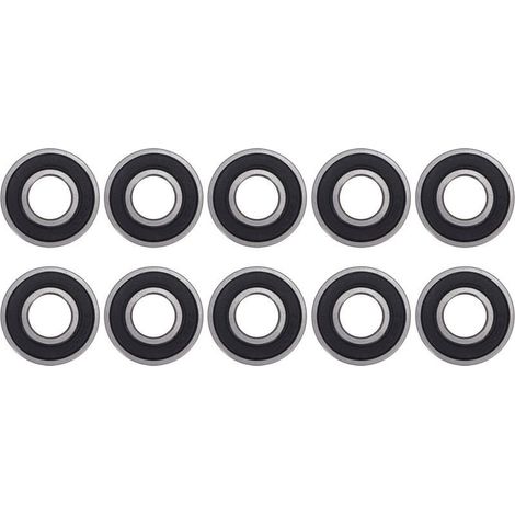 10 pièces 6001RS portant des roulements à billes à gorge profonde 6001-2RS pour pompes de piscine à roues de vélo à moteur électrique (1/5)
