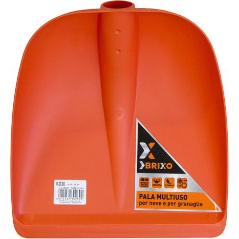 Badile per neve e granaglie KD30 – Pala compatta in polipropilene – Brixo (1/4)