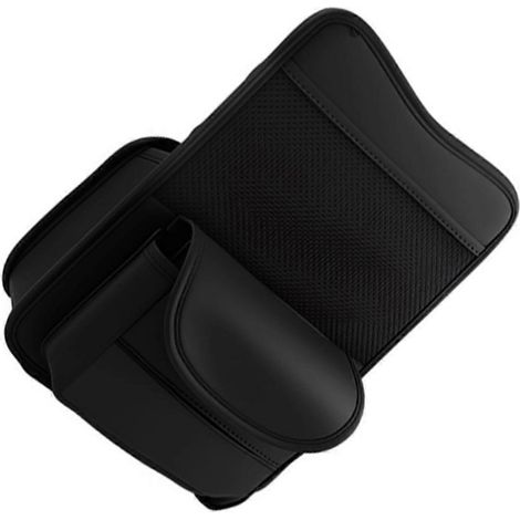 Organisateurs de siège auto robustes, imperméables, en cuir PU, avec compartiments de rangement, protection intérieure pour animaux de compagnie, multicolores (1/4)