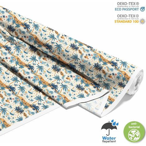 TESSUTI DECORATIVI PER ESTERNI OXFORD - motivo estivo  DX9091 (1/5)