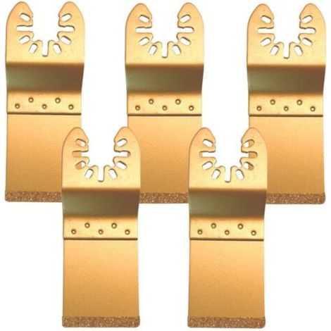 FENOPLASTICALame de scie diamantée oscillante universelle 5pcs / set pour libérer les dés de coupe Multi - outils de la lame de réglage, DOLASO (1/5)