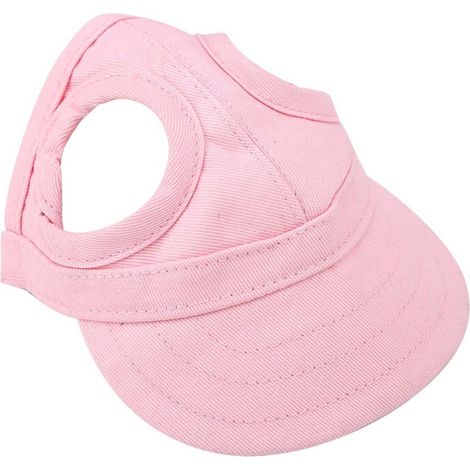 1 Casquette de Baseball, Réglable, Trous pour Oreilles, Toile Respirante, Chiot Petit Chien Chat (1/5)