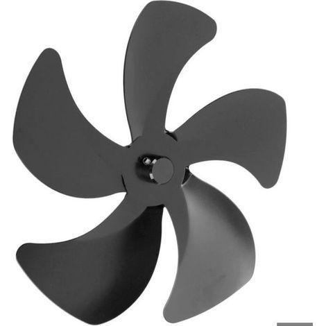 Pale ventilateur cheminée 5 pales durable pour améliorer circulation air chaud (1/4)