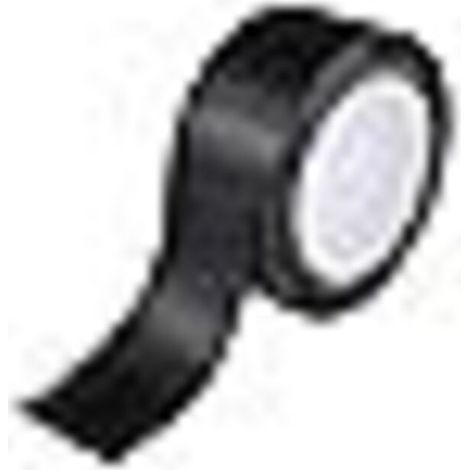 Nastro adesivo telato extra resistente, nastro adesivo impermeabile estremamente potente, nastro Scotch nero resistente da 50 m x 30 mm, nastro adesivo nero, nastro per riparazioni, nastro telato per  (1/5)