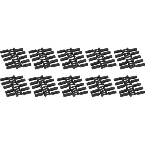100 bouchons d'extrémité pneumatiques composites pour tuyaux, raccords à connexion rapide, raccords à enfoncer pour tubes (1/5)