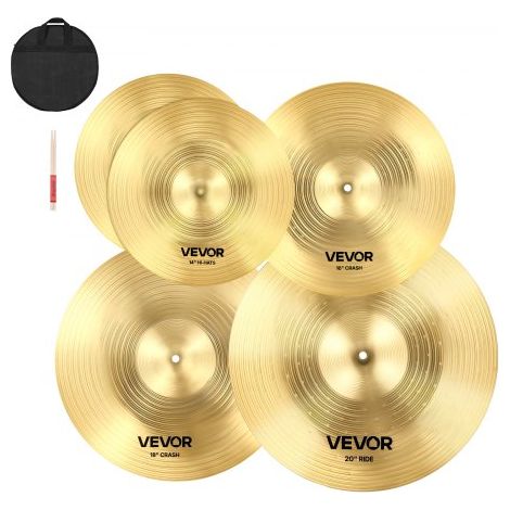 Paquete de Platillos de 4 Piezas de 355/400/455/505 mm (14 16 18 20 inch) para Batería (1/5)