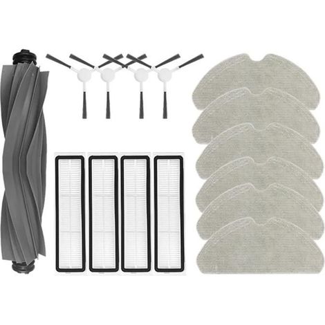 Accessoires Robot Aspirateur - Dreame - D10S/D10S Pro - Brosse à rouleau - 4 brosses latérales - 4 filtres Hepa (1/4)