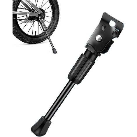 Soporte para bicicleta de 20 pulgadas para bicicletas infantiles, Soporte para MTB, Bicicleta, Fácil de instalar, Negro, Longitud: 26,5 cm (1/2)