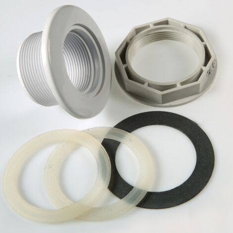 Adaptateur d’Éjecteur Hayward SP1023 – Entrée Filetée 1,5 Pouce avec Écrou et Rondelle (1/5)