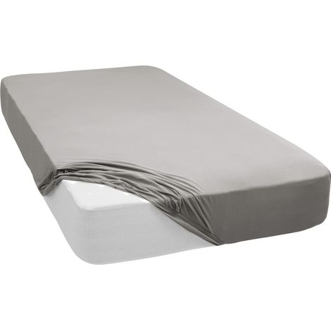 Drap-housse imperméable, housse de matelas standard (200 cm x 200 cm x 30 cm) (1/5)