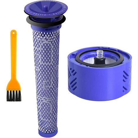 V6 HEPA-Filter & V6 Staubsauger-Vorfilter, Ersatzfilter-Set für Dyson V6 Serie DC58 DC59 DC61 DC62, Staubsaugerzubehör DY-966912-03 (3er-Pack) (1/5)