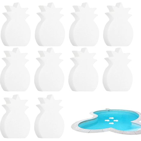 Éponge Anti-Écume Piscine 10 Pièces de Nettoyage Absorbantes Absorbeur De Graisse Et D'Écume pour Extérieur Sol Spa Piscine Jardin Pelouse Terrasse Maison Salle de Bain Cuisine (1/5)