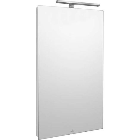 Villeroy & Boch Miroir Plus à voir A40455, 550 x 750 x 50/130 mm, avec éclairage LED - A4045500 (1/3)