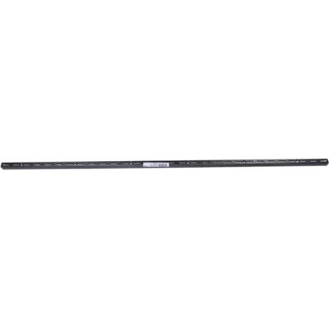 Estantería doble L.240 cm Negro Mate BOURG MERMIER - P-CR2240NM