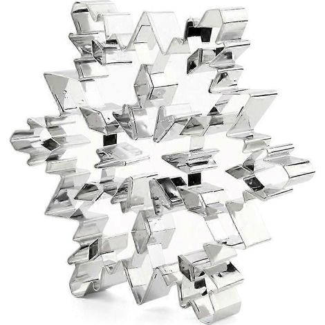 3D-Schneeflocken-Kuchenform aus Edelstahl, vielseitiges und langlebiges Backwerkzeug für die Küche (1/5)