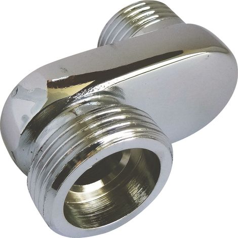 Raccord contre-coudé excentrage de 25mm - M15/21 M20/27 (1/2)