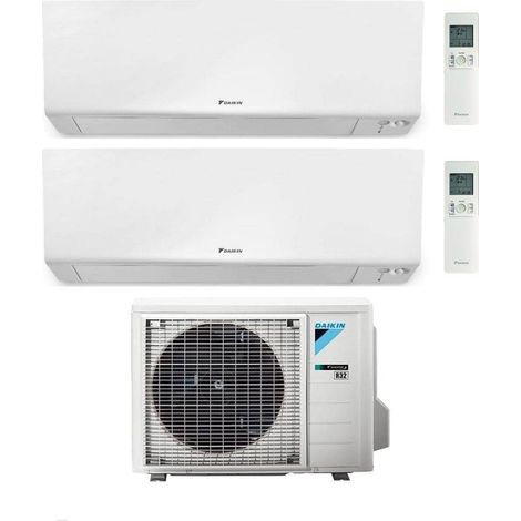 Climatiseur DAIKIN Dual Split Bluevolution série FTXM-R PERFERA 12+18 avec 2MXM50A9 R-32 Wi-Fi intégré