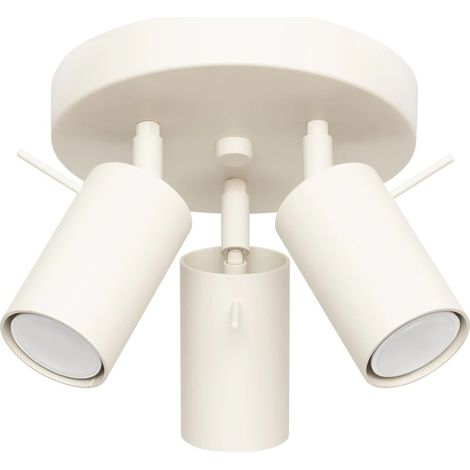 Plafón Vinivi beige, 3 luces (1/5)