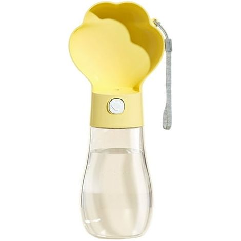 Tragbare Trinkflasche für Haustiere, geeignet für Hunde und Katzen, auslaufsicherer Becher für Reisen im Freien, 580 ml, Haustierzubehör.