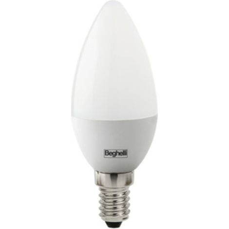 BEGHELLI LED OLIVA E14  5W 56814 NAT 4000K PLAST Q.TA 10