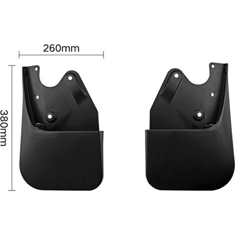 Convient aux garde-boues avant et arrière des Toyota Tundra 22-24 pouces. (1/5)