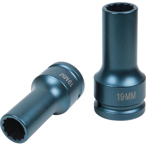 KS Tools - Douille à chocs longue 3/4'' XZN 19 mm pour MAN - 460.1506