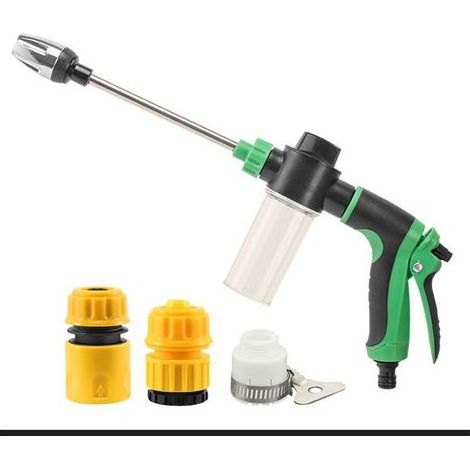 Outdoor maintenance foam sprayer, equipped with multi-mode nozzles, suitable for motorhomes, vans and terraces. (1/5)