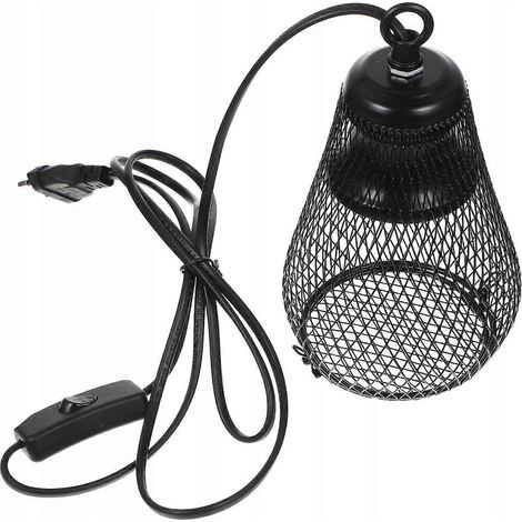 Abat-jour pour reptiles, grille anti-agglomération (1/5)